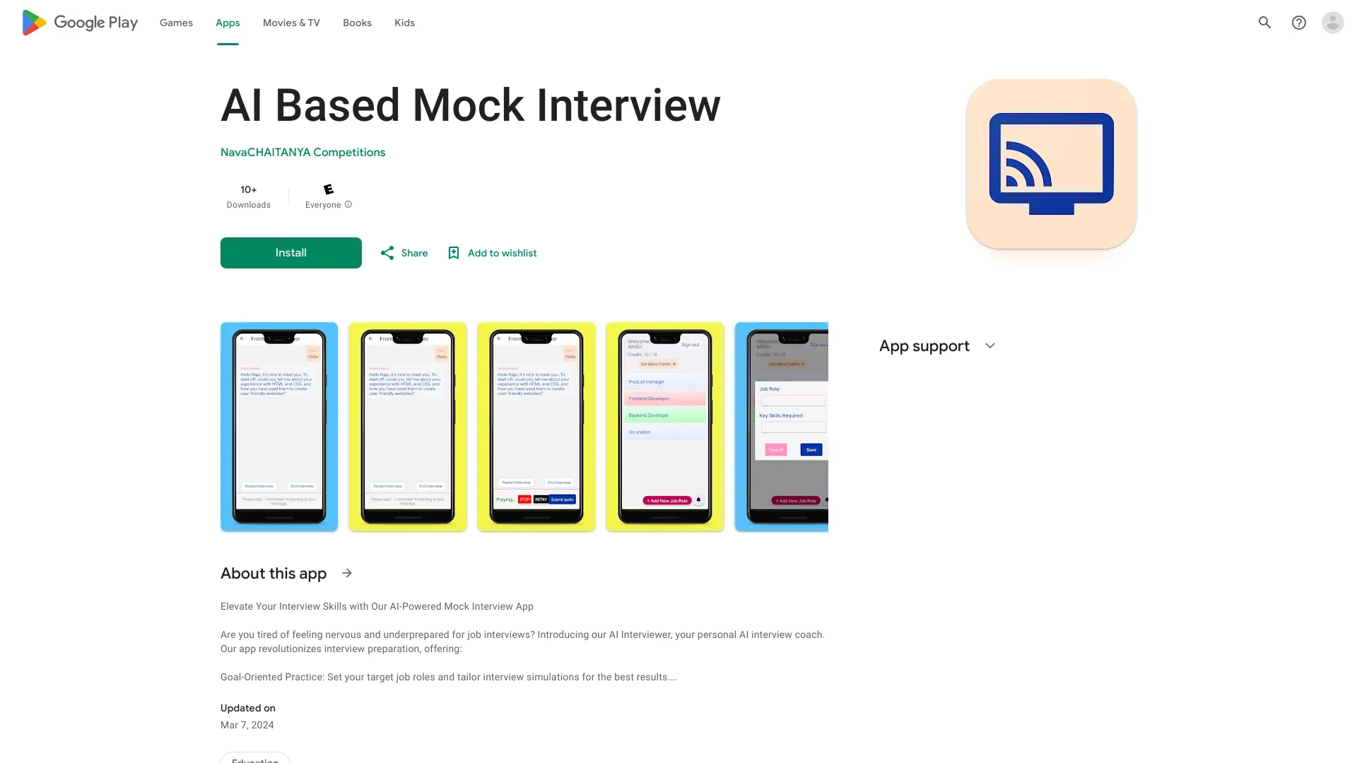 AI Based Mock Interview
