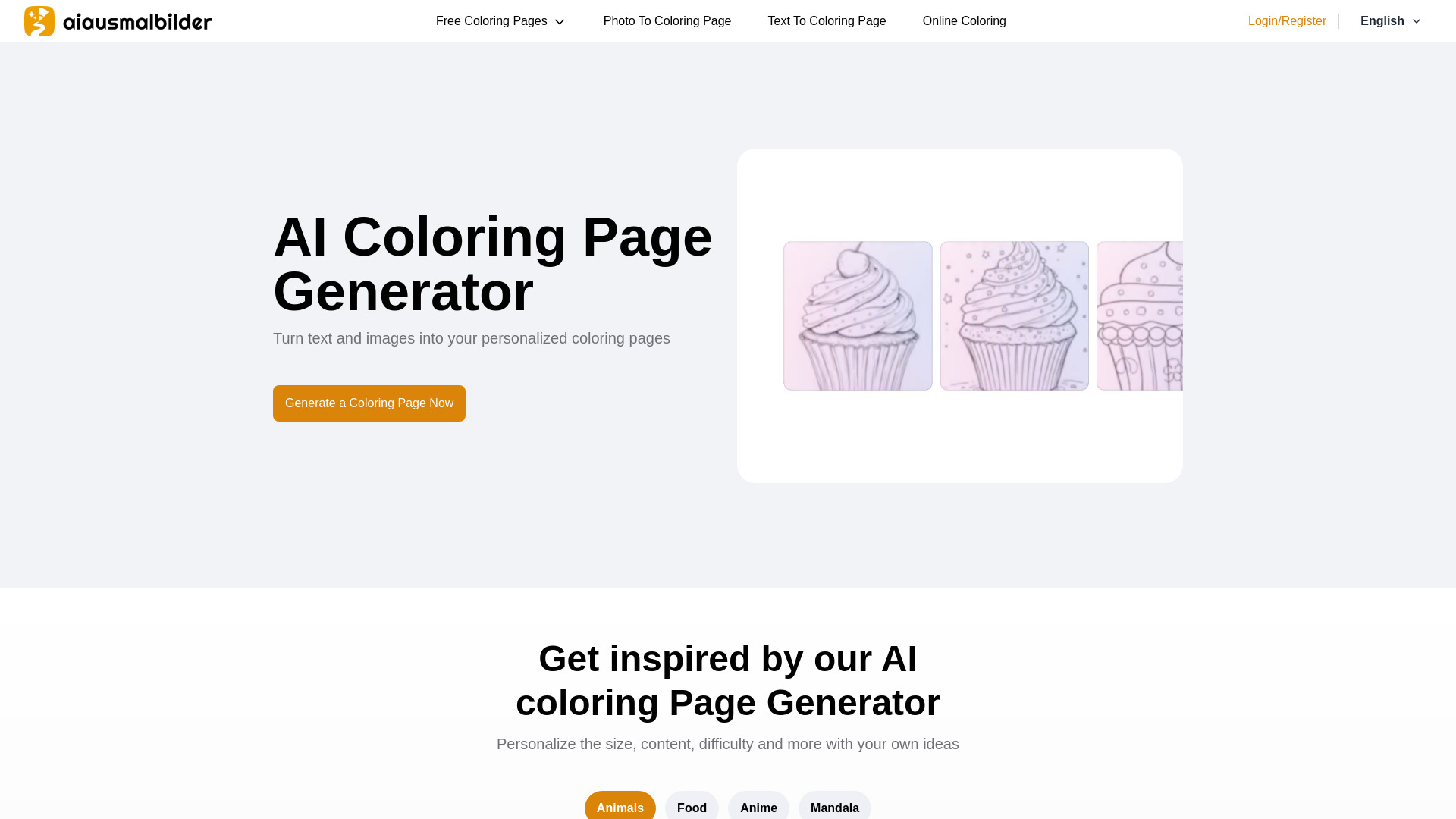 AI Coloring Pages Generator Free Online