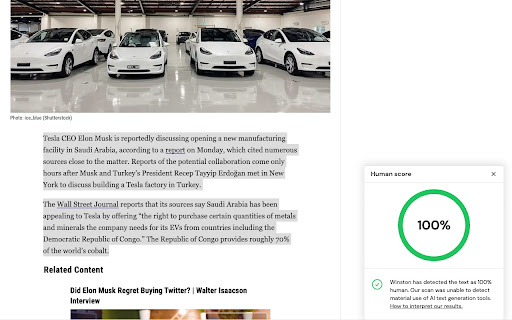 AI Detector for ChatGPT & more - Winston AI