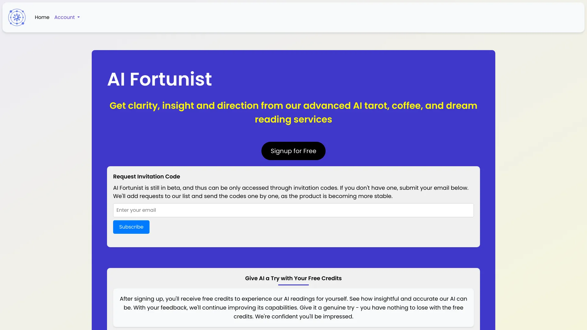 AI Fortunist (AI-Powered Tarot Readings)