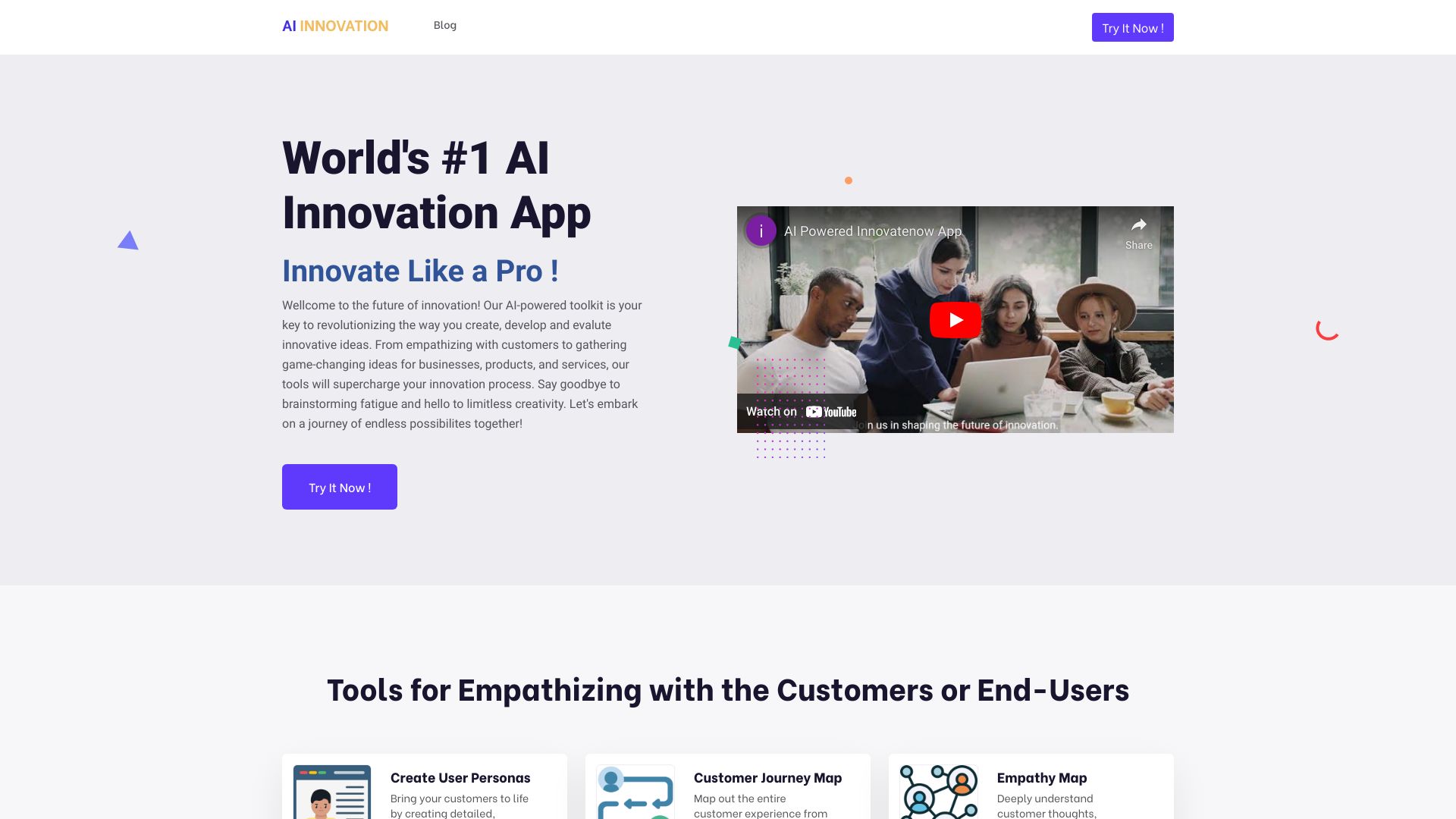 AI-Powered Innovation Toolkit