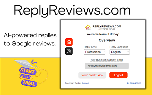 AI Reply by ReplyReviews.com