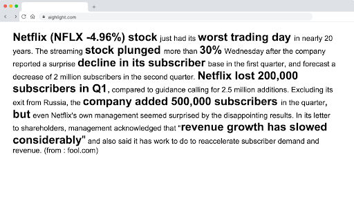Aighlight - Ai Powered Highlighter