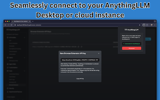 AnythingLLM Browser Companion