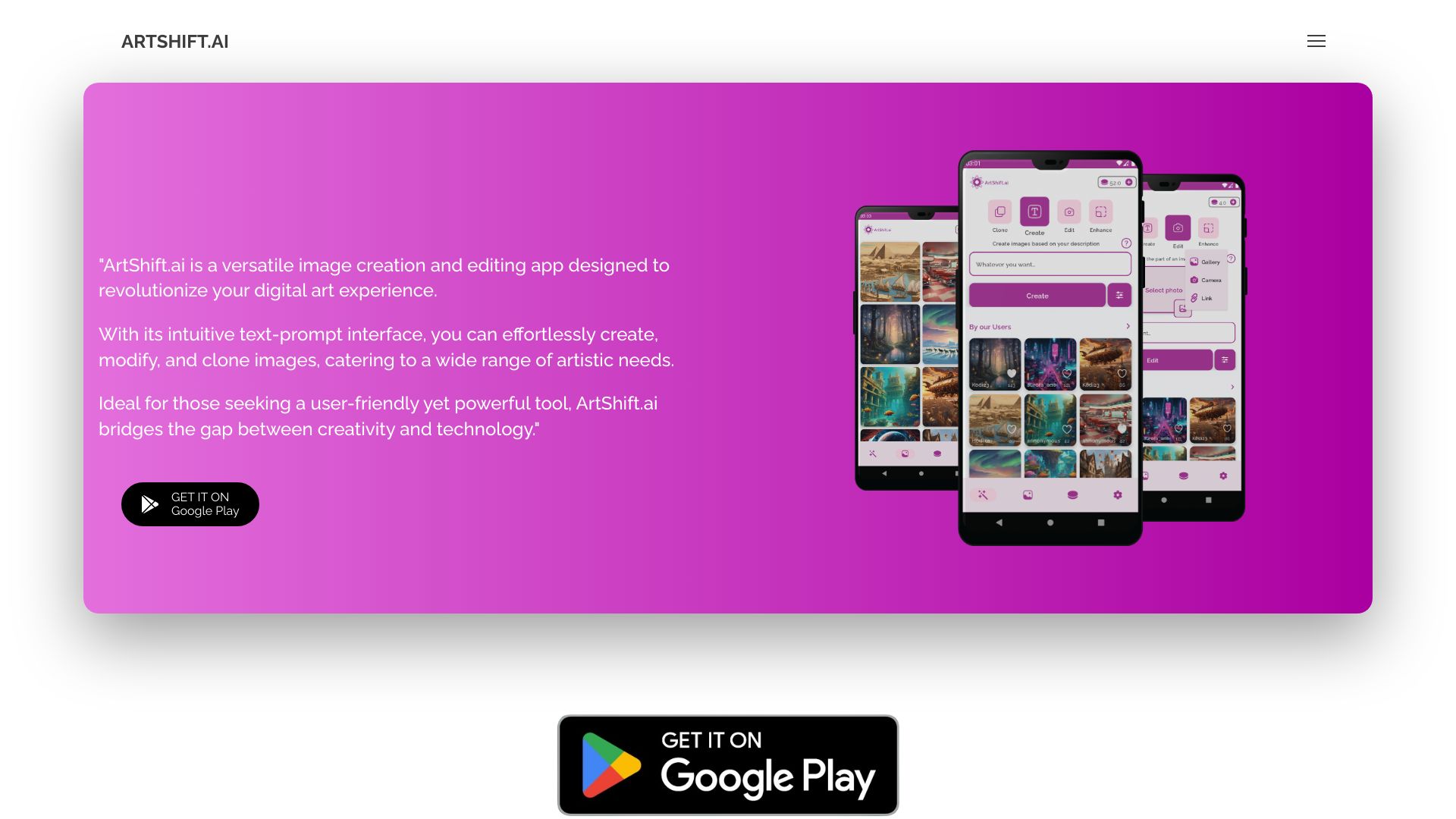 ArtShift.ai - Art Evolution