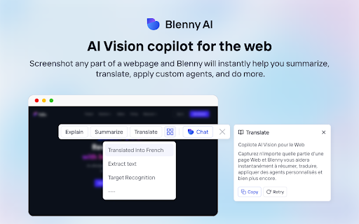 Blenny - AI Vision Co-Pilot Powered by GPT-4V
