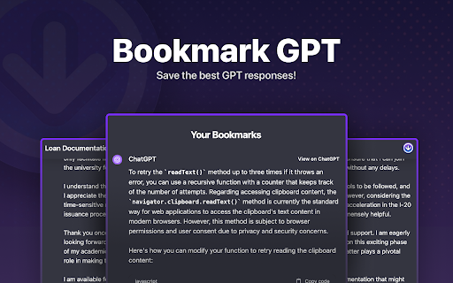 Bookmark GPT
