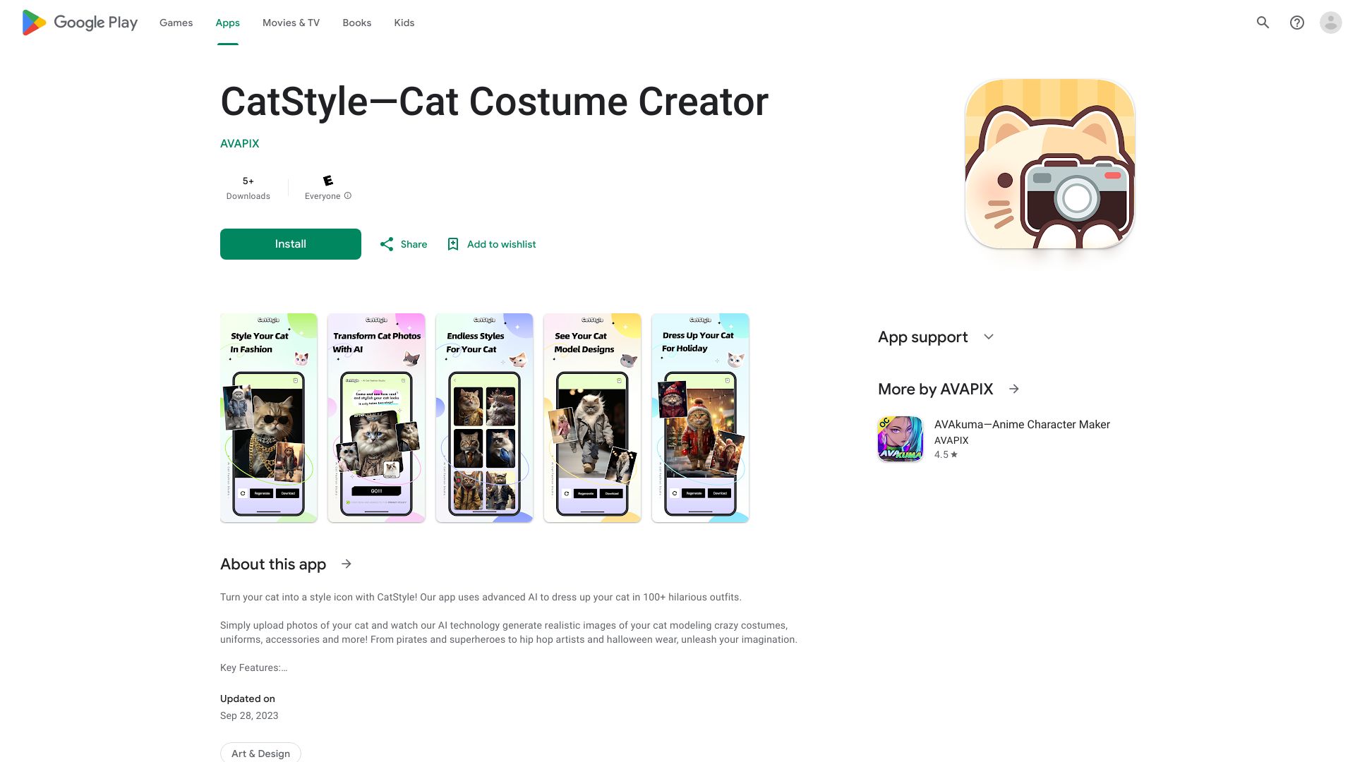CatStyle—Cat Costume Creator