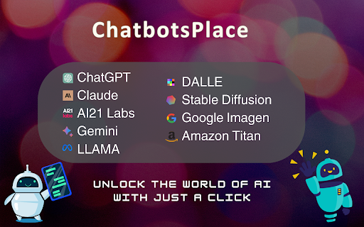 ChatbotsPlace - ChatGPT on the sidebar