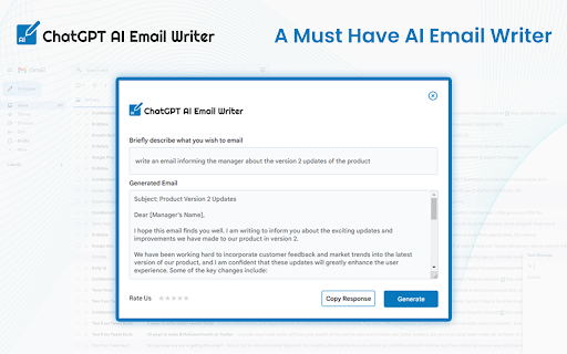 ChatGPT AI Email Writer