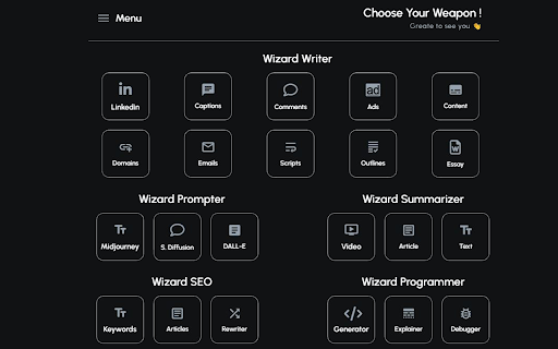 ChatWizard: OpenAi ChatGPT Prompts Templates
