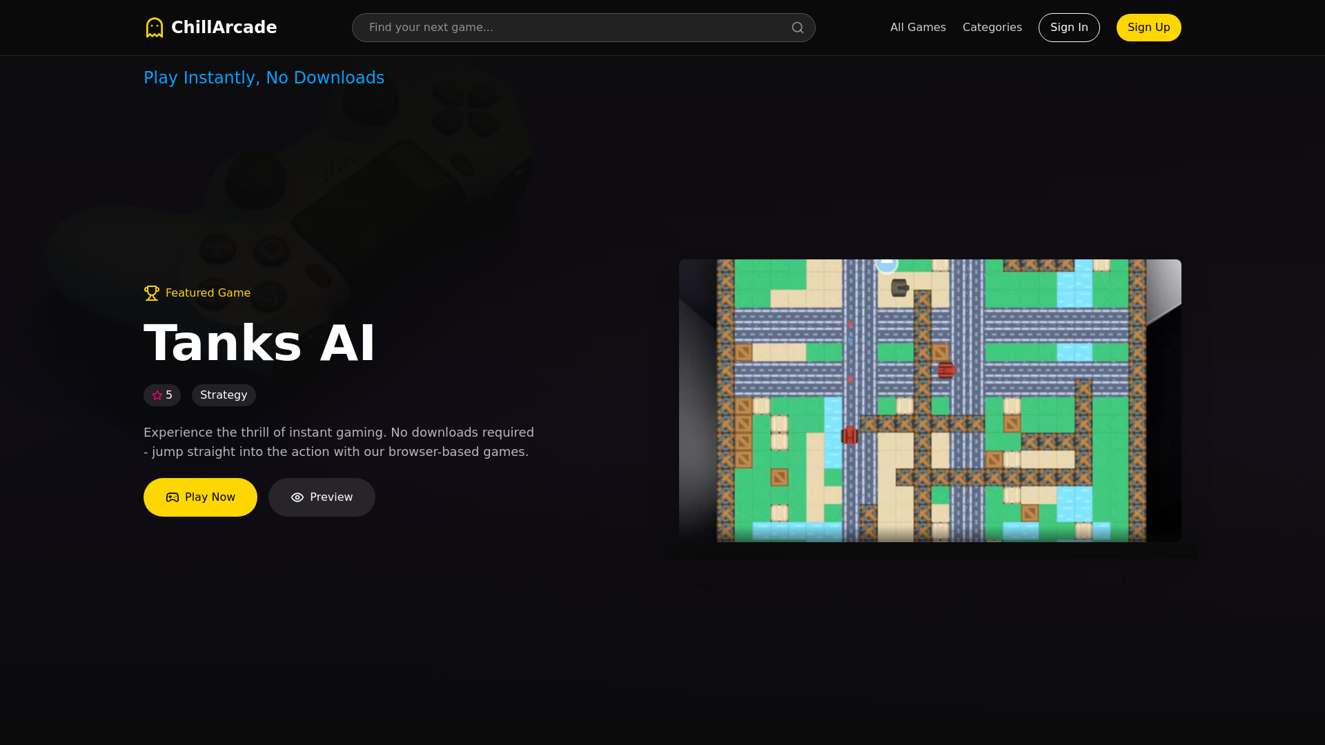 ChillArcade - Instant Play, No Downloads