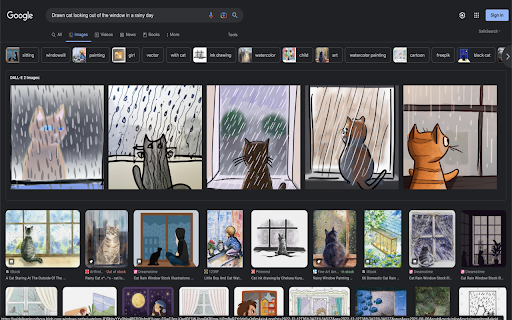 DALL-E 2 Google Extension