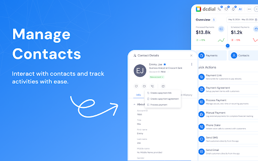 DCDial CoPilot: AI-Powered Customer & Payment Management