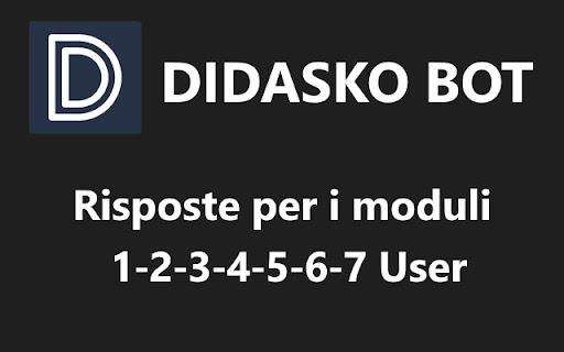 DIDASKO BOT