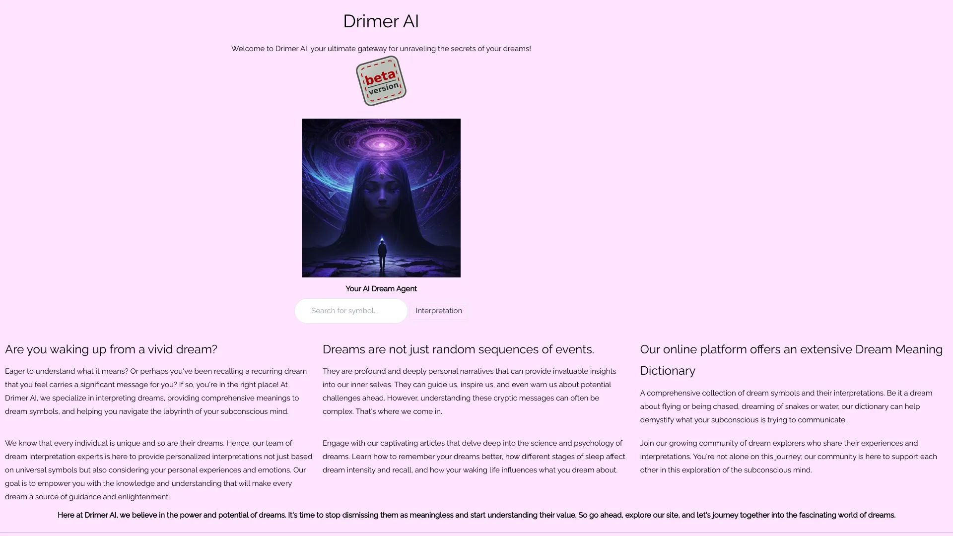 Drimer AI - Your Dream AI Agent