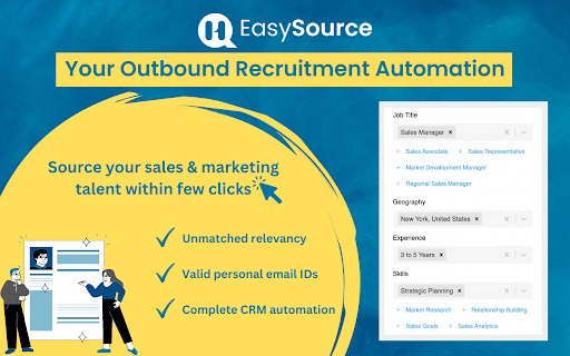 EasySource: #1 Platform for Talent Sourcing