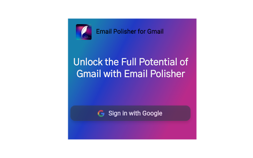 Email Polisher for Gmail