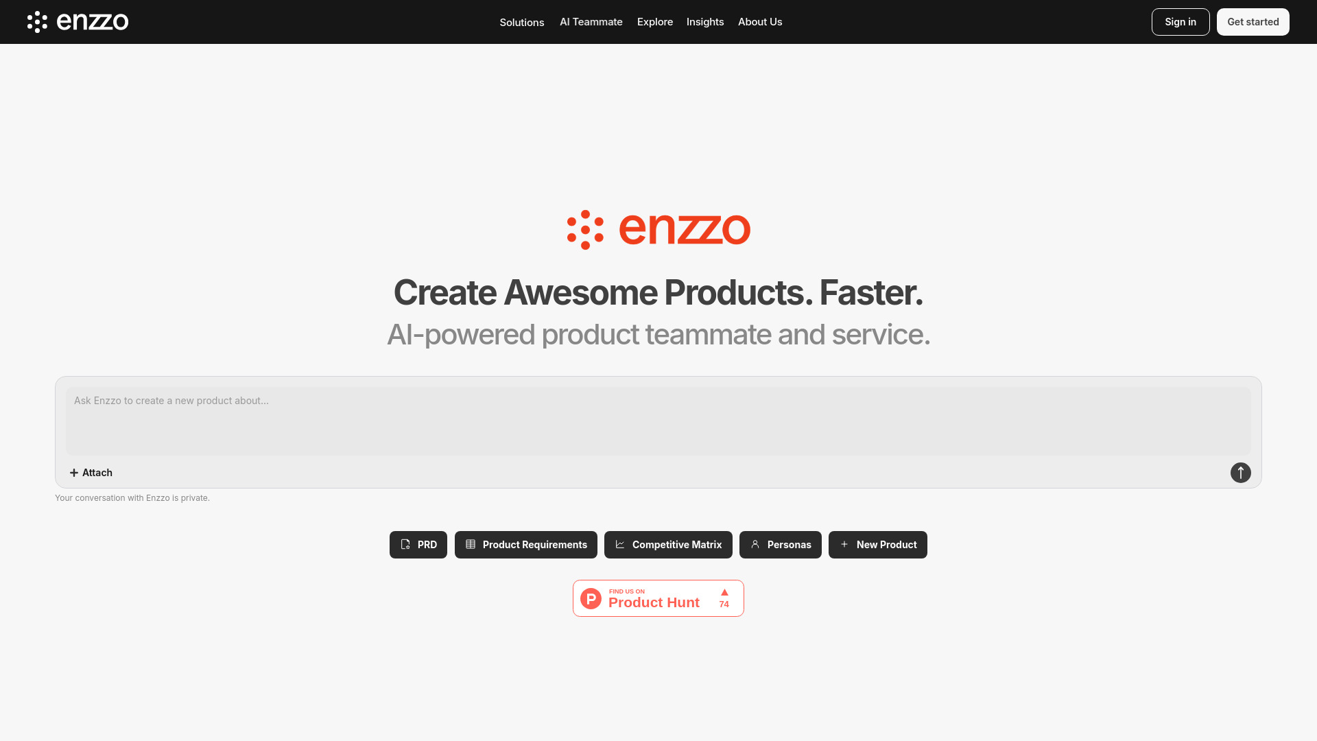 Enzzo PM - AI Product Manager