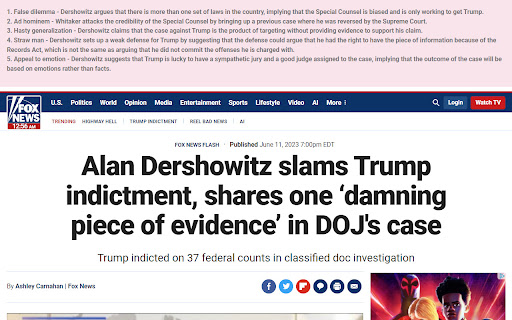 FallacyFilter: Bias & Fallacy Detector