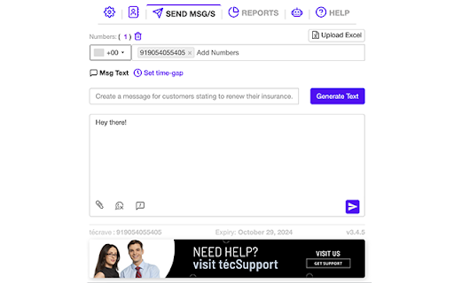 Free Bulk Sender for WA Messenger ⚡️ by AI