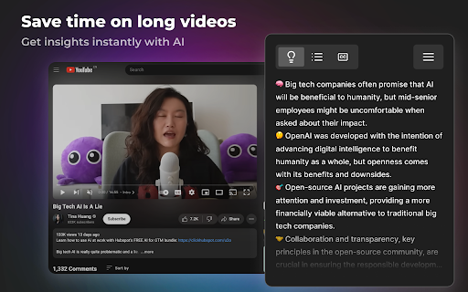 Gistly: YouTube AI Summary with ChatGPT