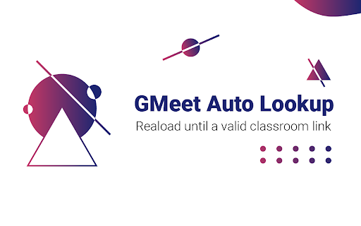 GMeet Auto Lookup