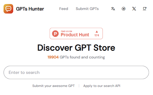 GPTs Hunter - Discover GPT Store