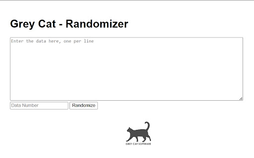 Grey Cat - Randomizer
