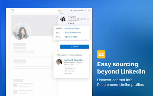hireEZ for Chrome - Find and Engage Anyone, Anywhere.