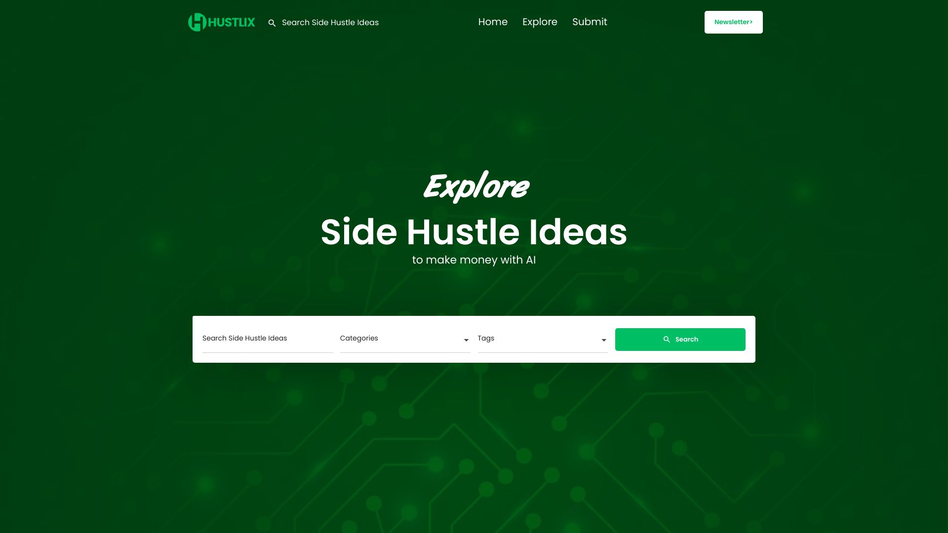 Hustlix - Make Money with AI