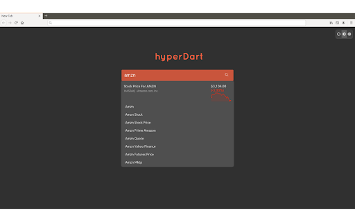 hyperDart Search