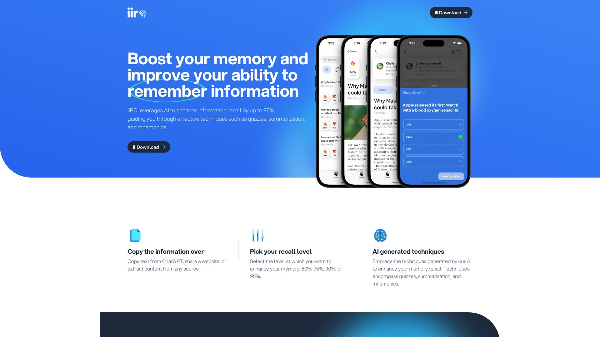 IIRC - If I Recall Correctly