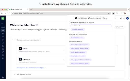 inai Webhooks & Reports Integrator