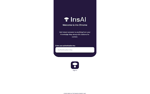 IRIS-AI Chrome