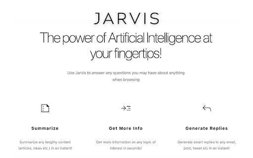 Jarvis AI Assistant