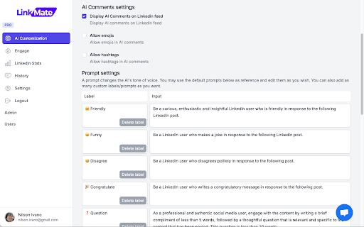 LinkMate - ChatGPT for LinkedIn™