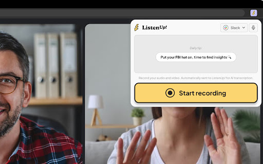 ListenUp! - Capture feedback, record meetings