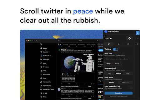 MindFirewall: Social Media Doesn't Have To Be Negative
