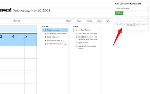 NYT Crossword Assistant