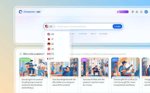Octoparse VOC - AI Review Research & Analysis
