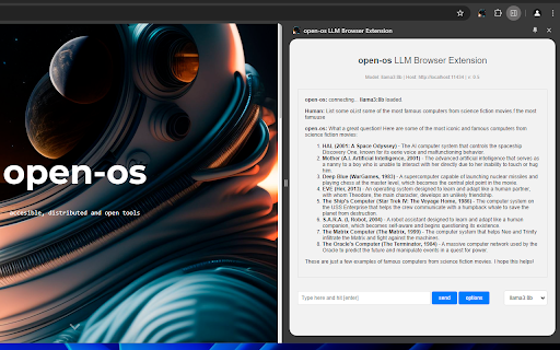 open-os AI Browser Extension