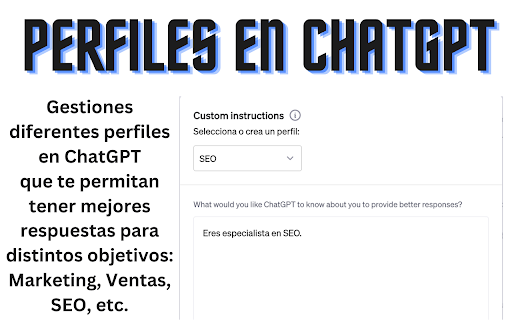 Perfiles para ChatGPT