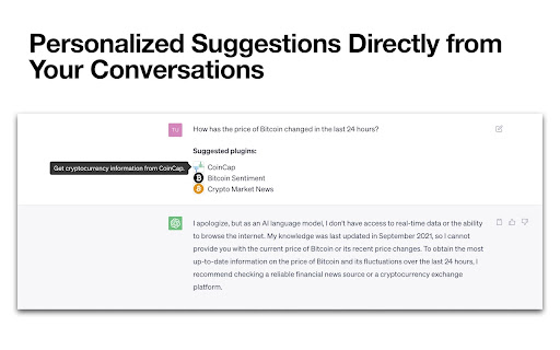 Plugin Suggester for ChatGPT