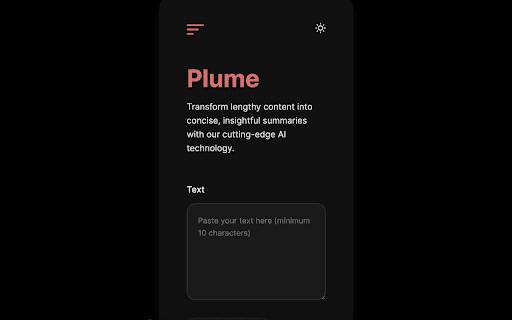 Plume