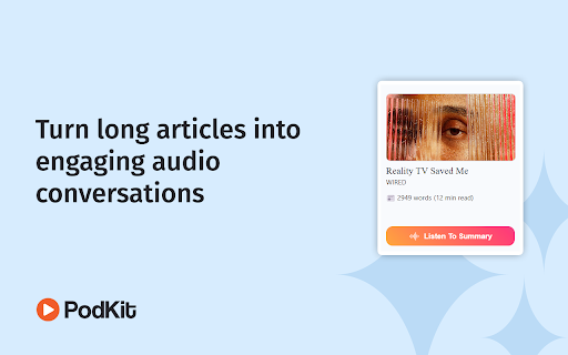 PodKit: Listen to webpages