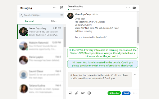 QuickThink: ChatGPT LinkedIn Assistant