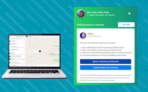 Recrutei AI Chat Scraper
