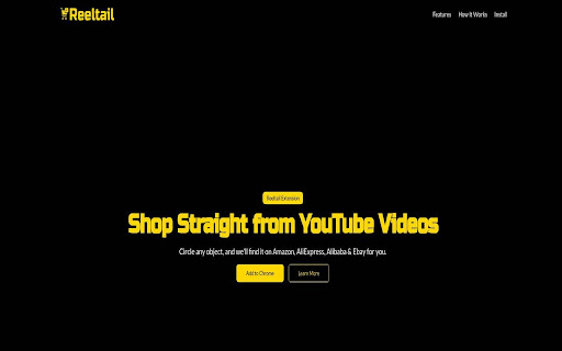 Reeltail: Shop Straight from YouTube Videos.