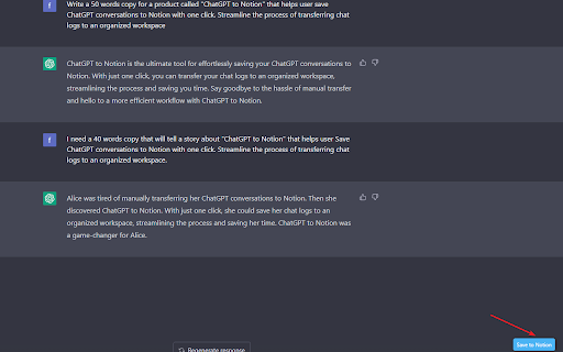 Save ChatGPT DALL·E-3 to Notion